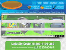 Tablet Screenshot of lacasadelmolinero.com